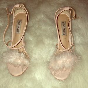 Steve Madden Fur heels